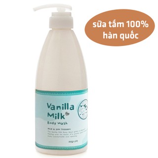 Sữa tắm massage hương sữa vani Welcos Body Phren Shower Gel 732g