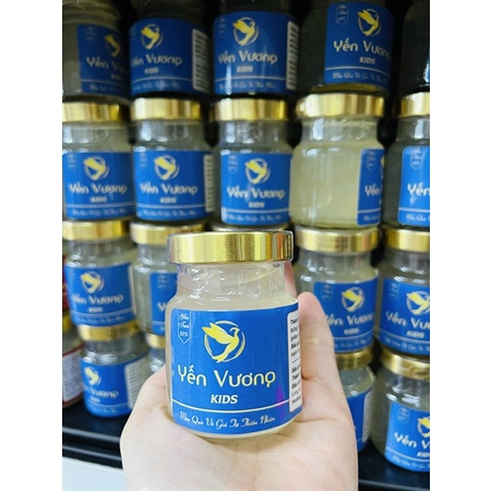 (Combo 10 hủ) Yến Vương Kids - Yến Sào 22% Chưng Đường Phèn Bổ Dưỡng Cho Trẻ Em
