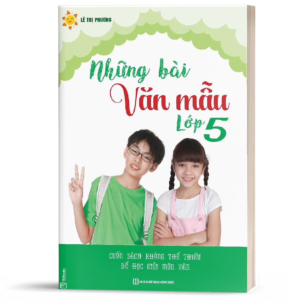 Sách - Những Bài Văn Mẫu Lớp 5 Mới Tái Bản