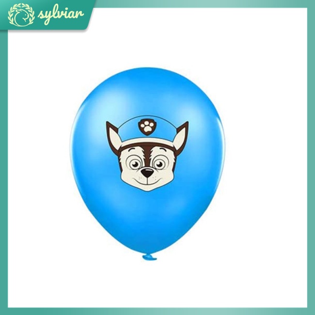 [sylviar] 【Hàng Sẵn Sàng】 Trong Kho Mới! Bong Bóng Latex Chủ Đề PAW Patrol Trang Trí Tiệc Sinh Nhật Cho Bé