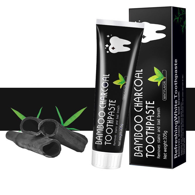 Kem Đánh Răng Bamboo Charcoal 105g Giúp Răng Khỏe Mạnh Và Trắng Sáng