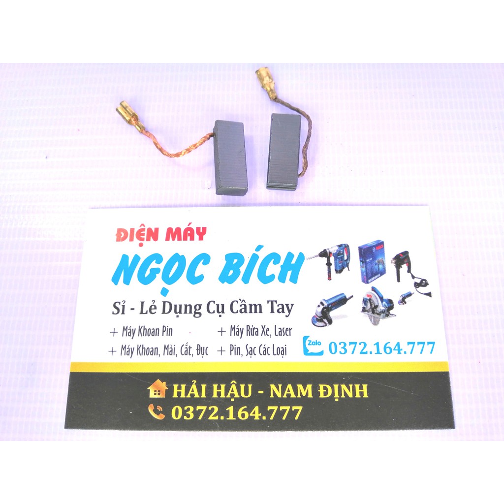 Cặp chổi than linh kiện thay thế cho máy khoan bê tông Bosch GBH 2-26DRE