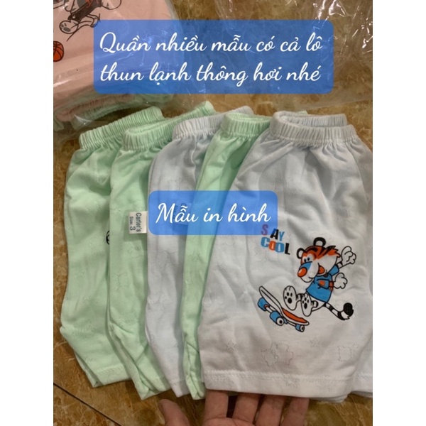 Set 05 quần đùi thun lạnh cho bé (nhiều mẫu)