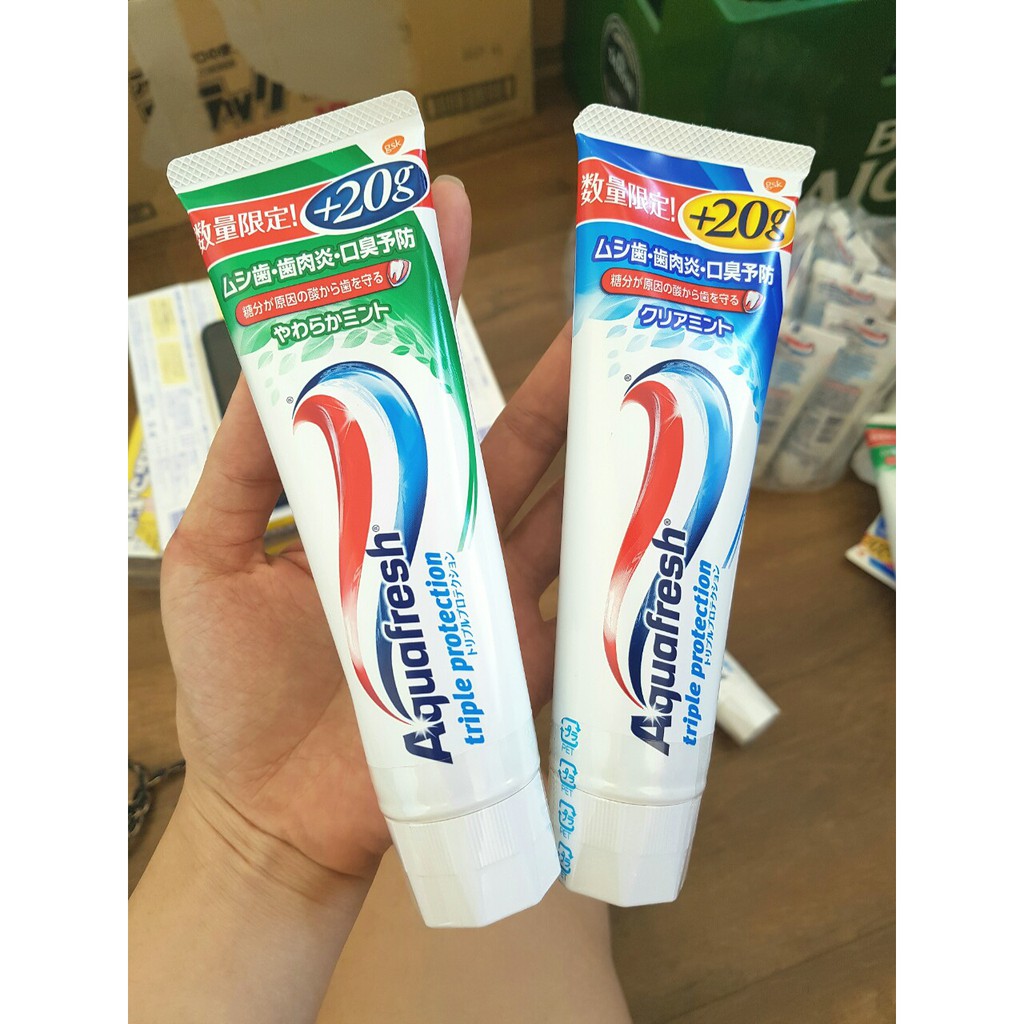 Kem đánh răng Aquafresh nội địa nhật 140g