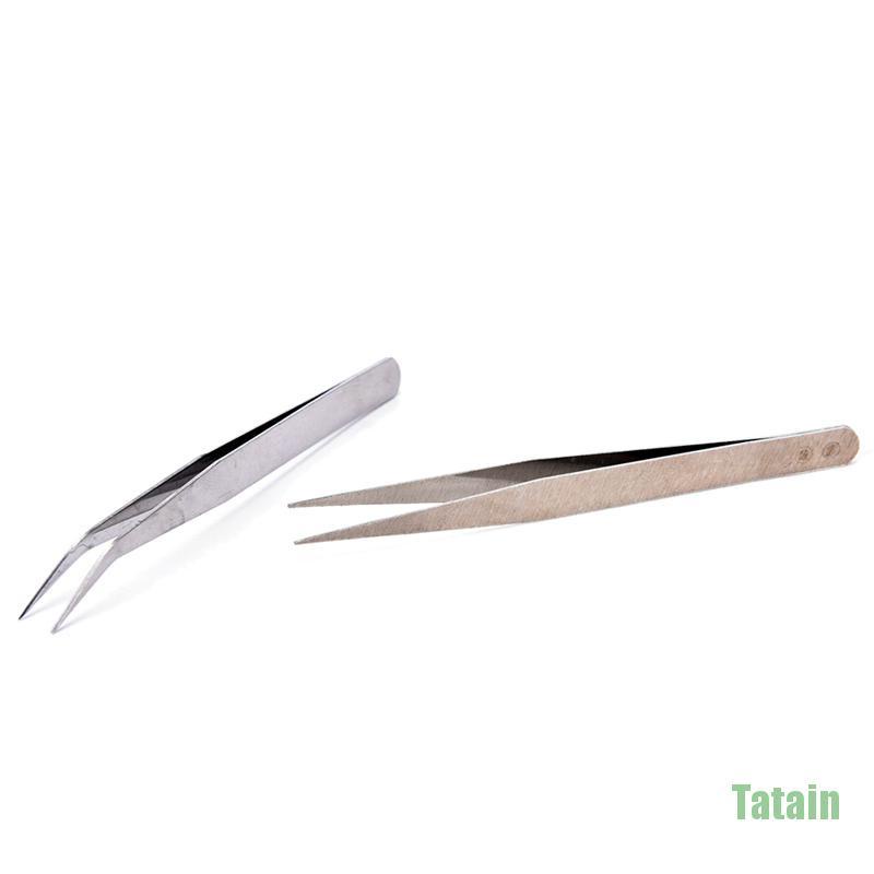 Set 2 nhíp gắp bằng thép không gỉ tiện lợi