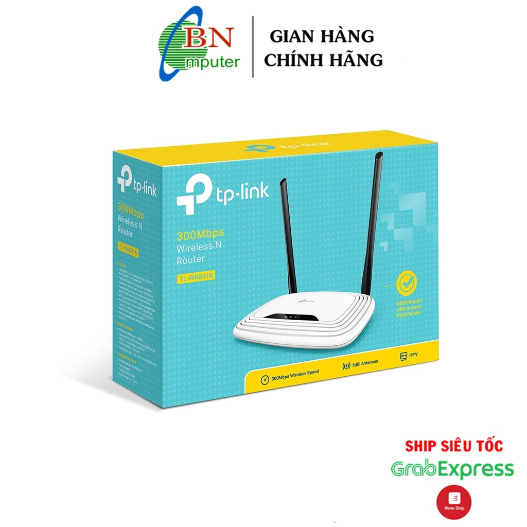 Bộ phát Wifi TP-Link 841N 2 râu sử dụng gia đình cửa hàng tốc độ cao