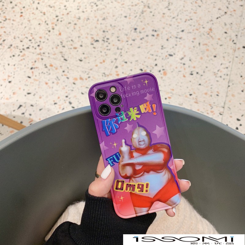 Ốp Điện Thoại In Hình Siêu Nhân Độc Đáo Cho Iphone 12 Pro Max 11