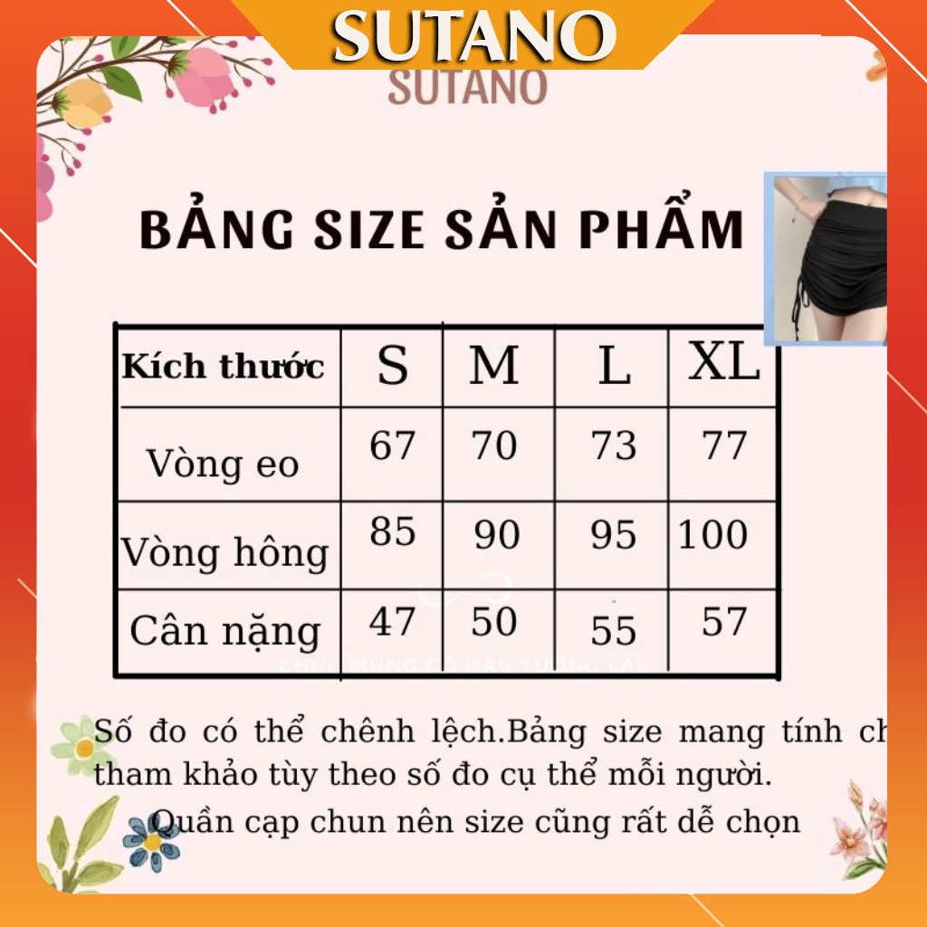 Chân váy rút dây ngắn váy body thời trang chất liệu thun co giãn cao cấp CV502 SUTANO