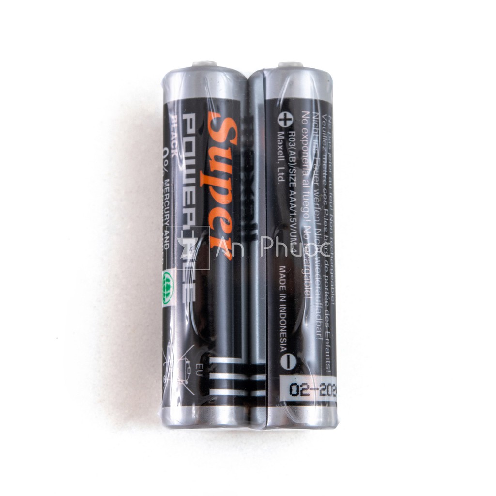 Pin tiểu đũa AAA Maxell Super R032P