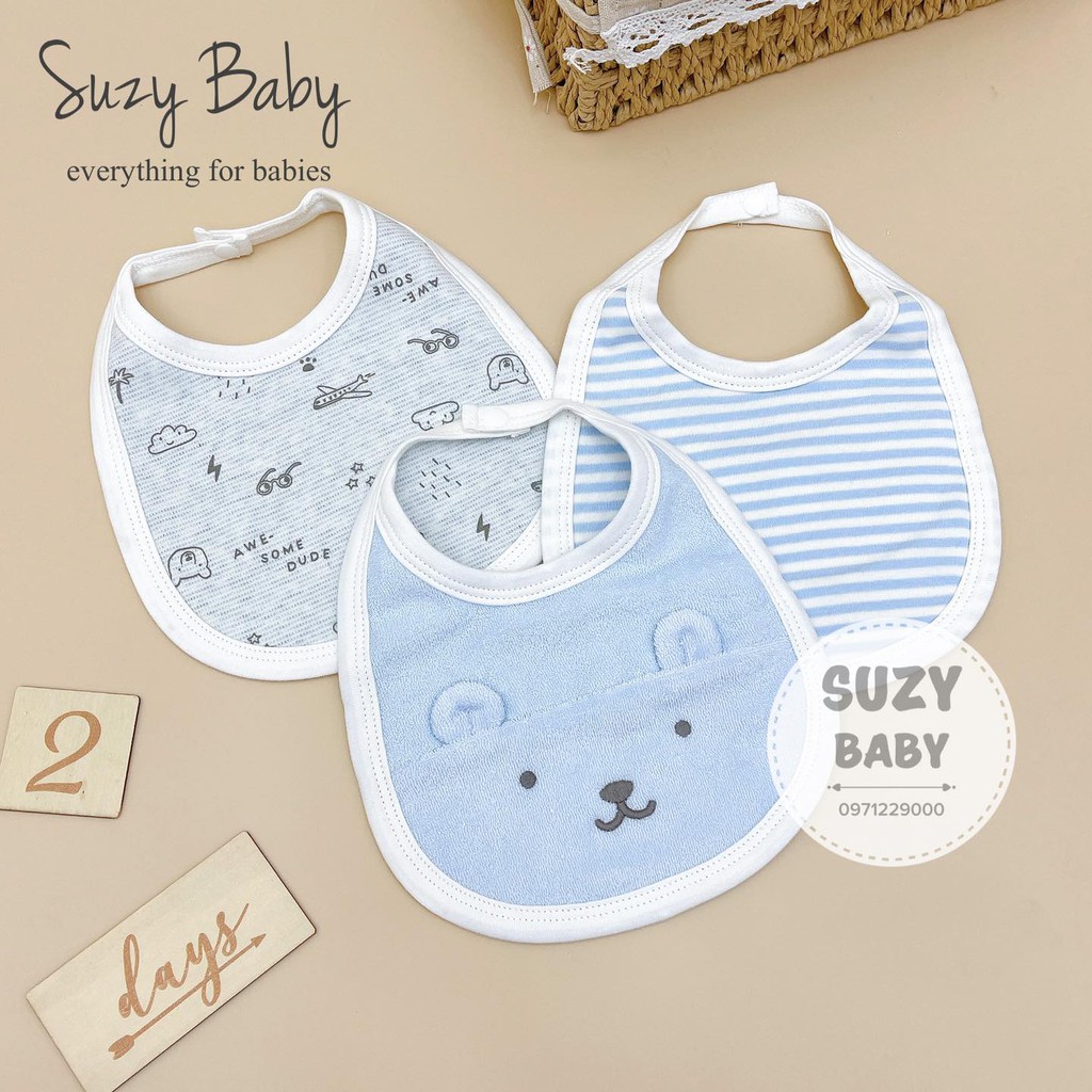 Yếm tròn buộc dây momcare