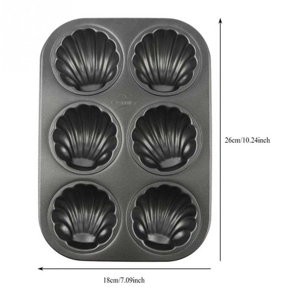 LLOYD Khuôn Làm Bánh Bằng Thép Carbon Hình Vỏ Sò