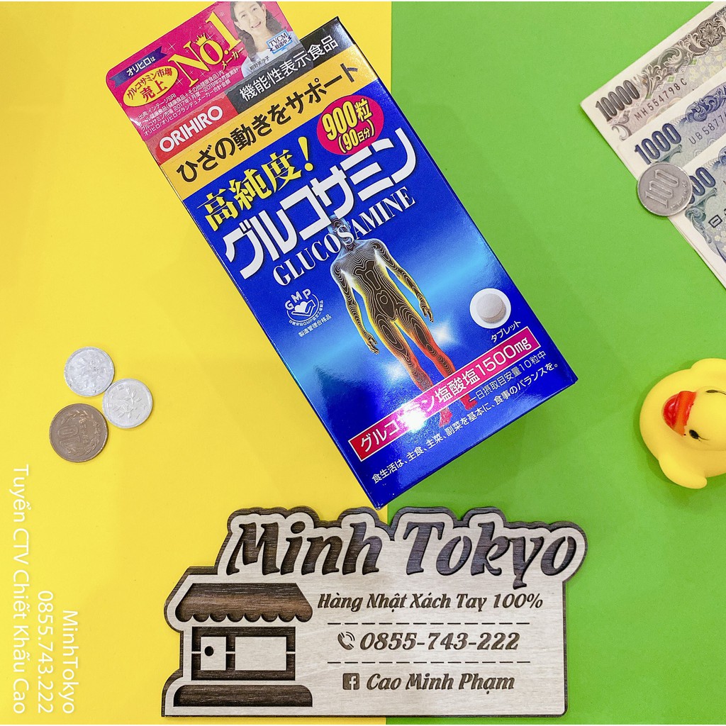Viên uống Glucosamine 1500mg orihiro