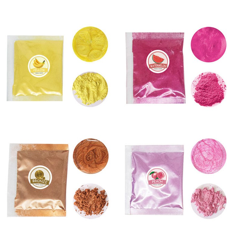 Bột Khoáng Mica 24 Màu Ngọc Trai Làm Đồ Trang Sức