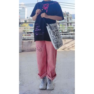 Túi Tote Đeo Chéo Ulzzang (Hàng Sẵn)(Có Ảnh Thật)