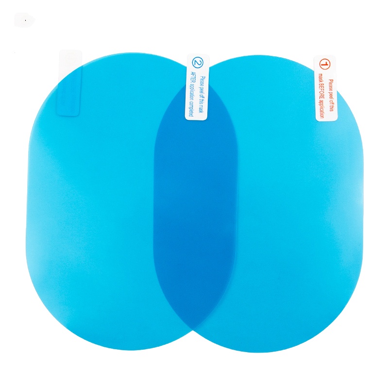 1 Tấm Phim Nano Trong Suốt Dán Bảo Vệ Gương Chiếu Hậu Xe Hơi Chống Sương Mù / Nước Mưa