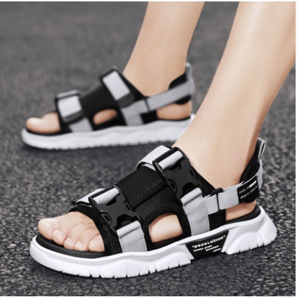 Giày sandal nam đi học đi chơi bền bỉ thoáng khí phiên bản hàn quốc chống trơn trượt G39