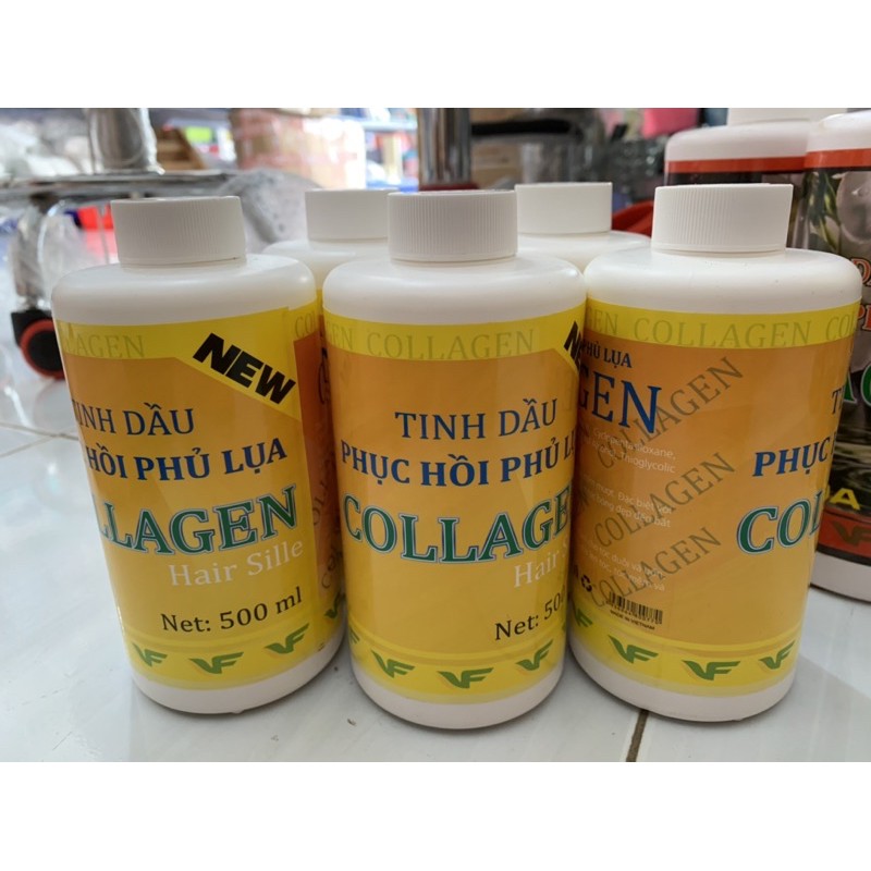 Tinh dầu phục hồi tóc ⚡️CHÍNH HÃNG⚡️ TVF 500ml cung cấp collagen bổ sừng vào tóc, giúp tóc mềm mượt, không bị khô tóc