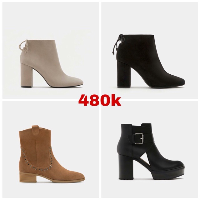 Boot pull and bear real hàng sale order về còn nguyên tag