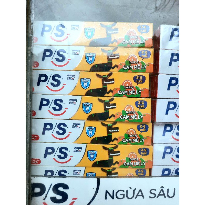 Kem đánh răng trẻ em P/S hương cam mê ly 45gr