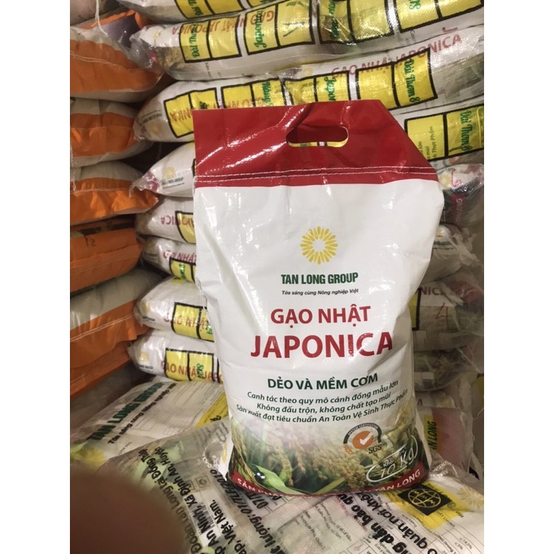 Gạo Nhật JAPONICA bao 10kg bán sỉ ở Hà Nội cơm dẻo và mềm. hàng công ty có hoá đơn đỏ nếu bạn cần