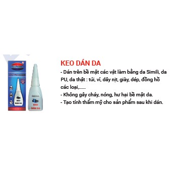 KEO DÁN DA TÚI, VÍ, ĐỒNG HỒ