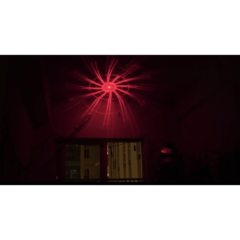 [HÀNG CAO CẤP CHÍNH HÃNG ] Đèn Laser Mini Vũ Trường Cảm Biến Theo Nhạc Hót Nhất Thị Trường