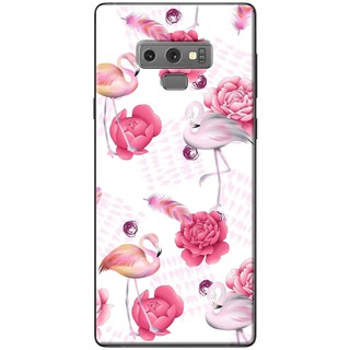 Ốp lưng Samsung Note 4, Note 5, Note 8, Note 9 Hạc hồng