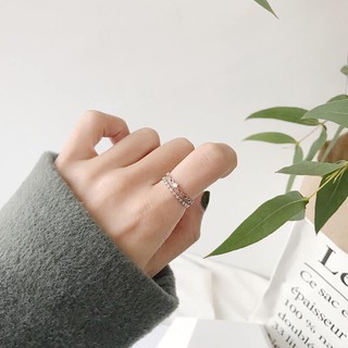 Nhẫn bạc 925 đính đá cao cấp _ 3gems silver