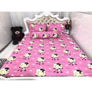 Thun hq mát mịn,bộ drap gối 4 món, 1.8m chỉ 200k