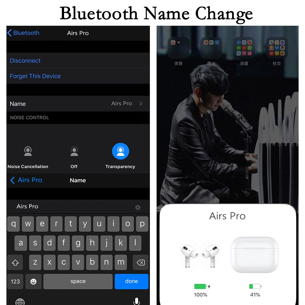 Tai Nghe Nhét Tai Bluetooth Không Dây Inpos 13 Pro 6 Màu