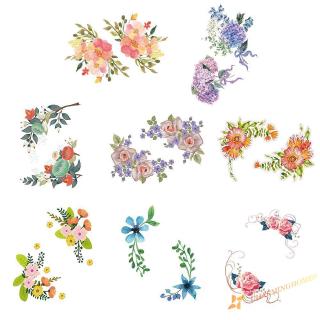 Decal Dán Tủ Lạnh Hình Bông Hoa