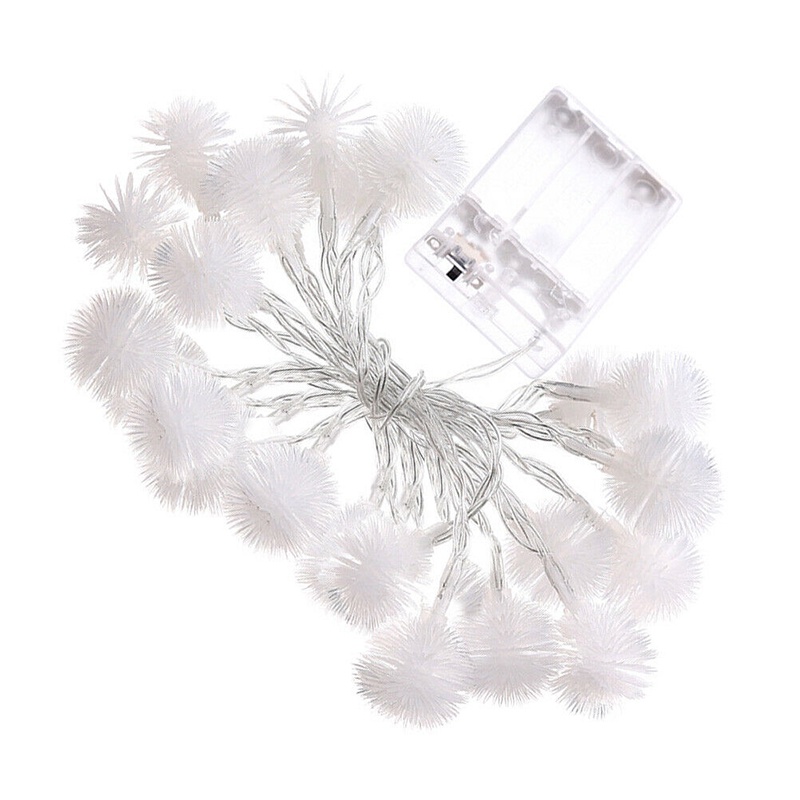 Dây Đèn LED 1.5 / 3 / 6M Hình Hoa Bồ Công Anh Lãng Mạn Trang Trí Giáng Sinh / Năm Mới