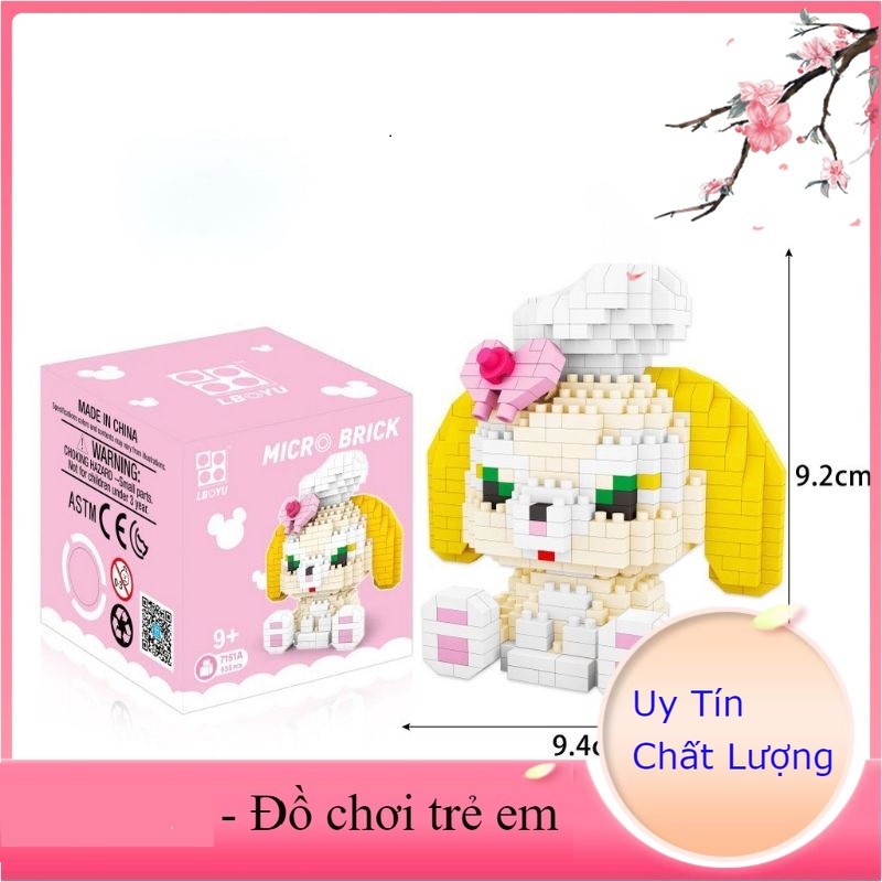 Mô Hình Lắp Ráp Động Vật 3D Đáng Yêu Cho Trẻ-Model