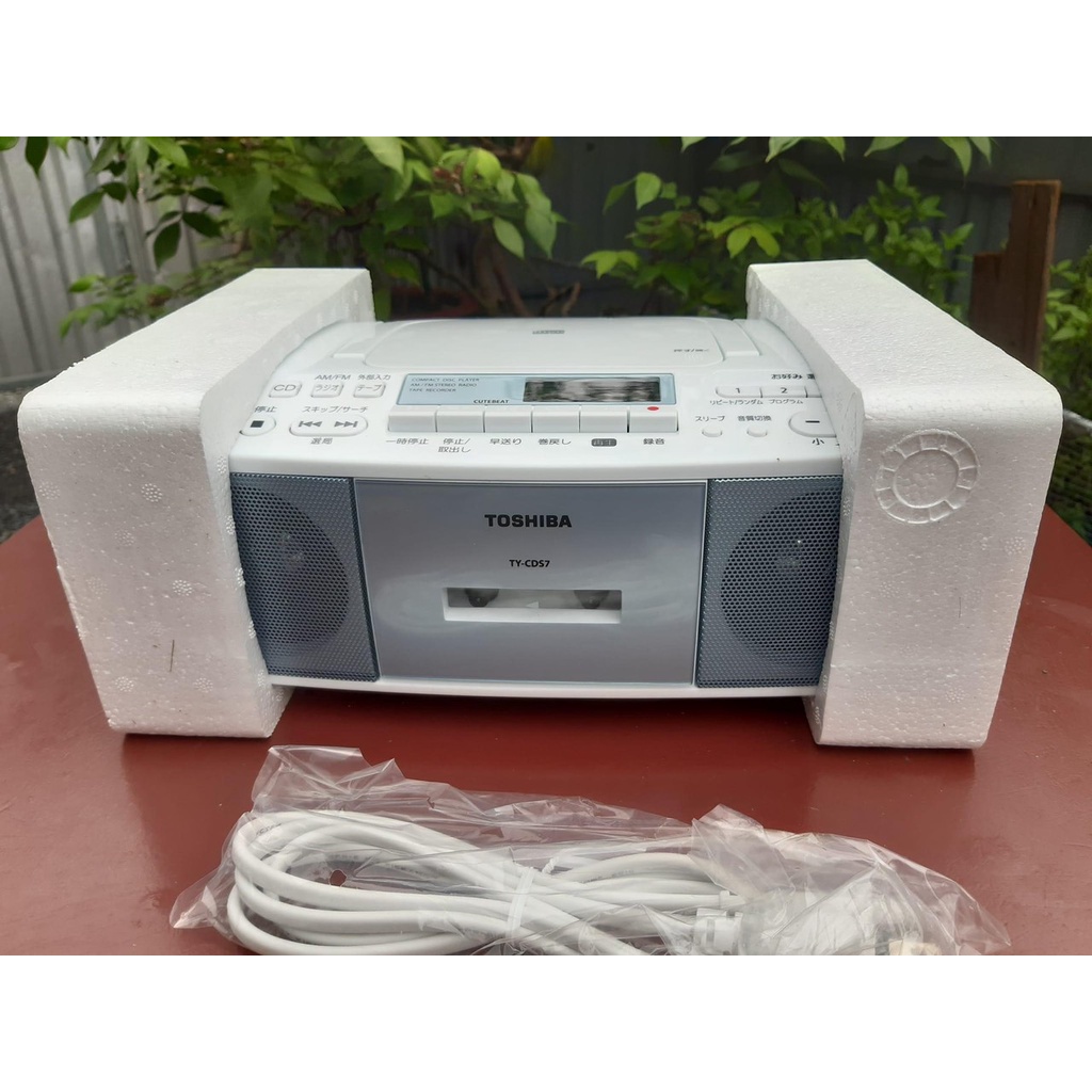 ĐÀI RADIO CASSETTE, CD Toshiba TY-CDS7 NHẬT BẢN