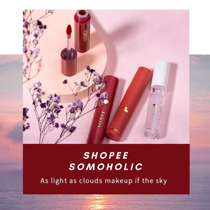 Son Kem Lì Faiccia Nhung Mịn Cloud Lip TInt Mềm Mượt Somoholic SM8