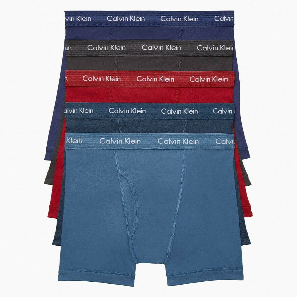Tách set] Quần lót nam Calvin Klein 100% Cotton Classic Fit 5-pack Boxer  Briefs - Nhiều màu | Shopee Việt Nam