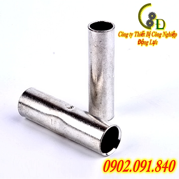 [1cái] Đầu cos dây điện nối thẳng, đầu cốt (cosse) ống đồng bấm dây 50mm 70mm 95mm GTY 50, 70, 95, cút nối dây điện