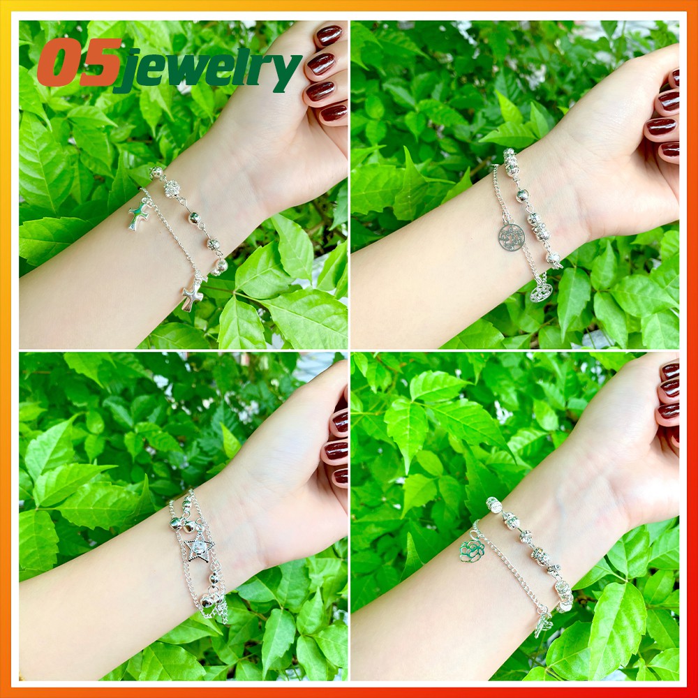 [Mã FAMAYFA giảm 10K đơn 50K] Lắc Tay Nữ Bạc 925 Cao Cấp Về Nhiều Mẫu Xinh Xắn Cho Bạn Nữ