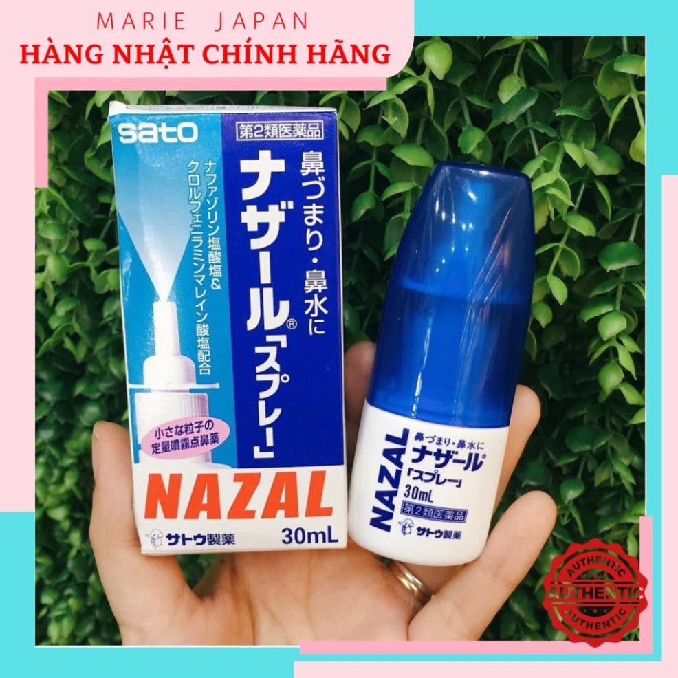 Xịt Nazal Nhật Bản 30ml