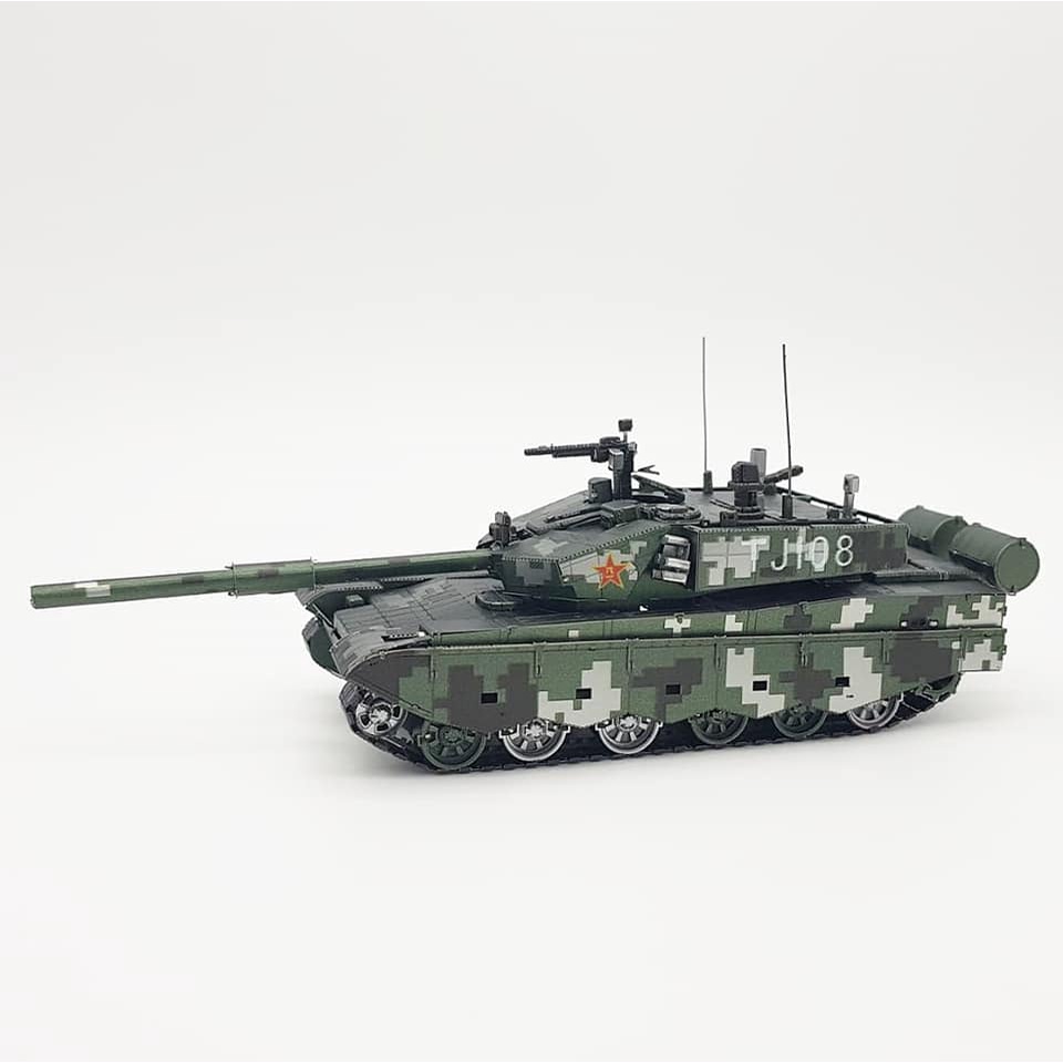 Mô Hình Kim Loại Lắp Ráp 3D Piececool Xe Tăng T-99A Main Battle Tank [chưa ráp]