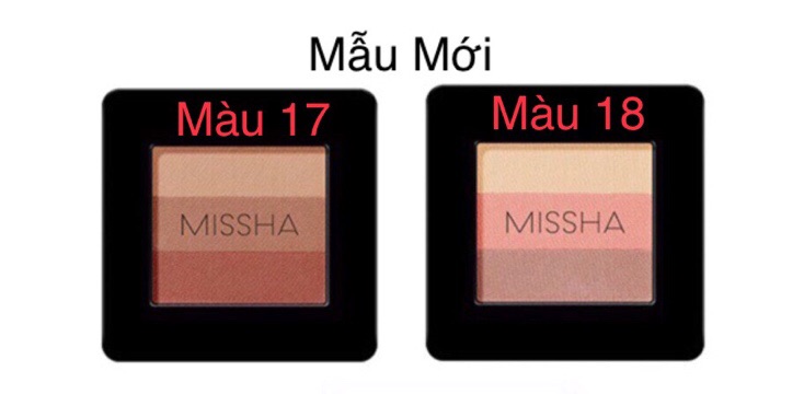 [Mẫu Mới] Phấn Mắt 3 ô Missha