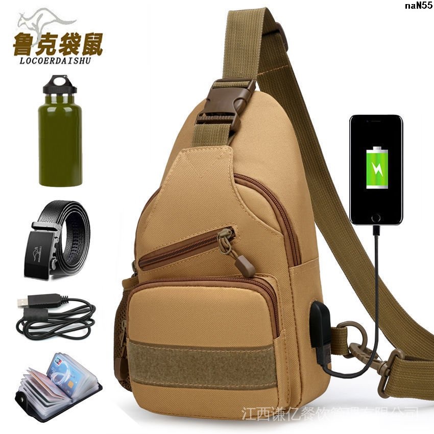 Túi Đeo Chéo Vai Kangaroo Chống Thấm Nước Đa Năng Tiện Dụng Cho Nam Và Nữ