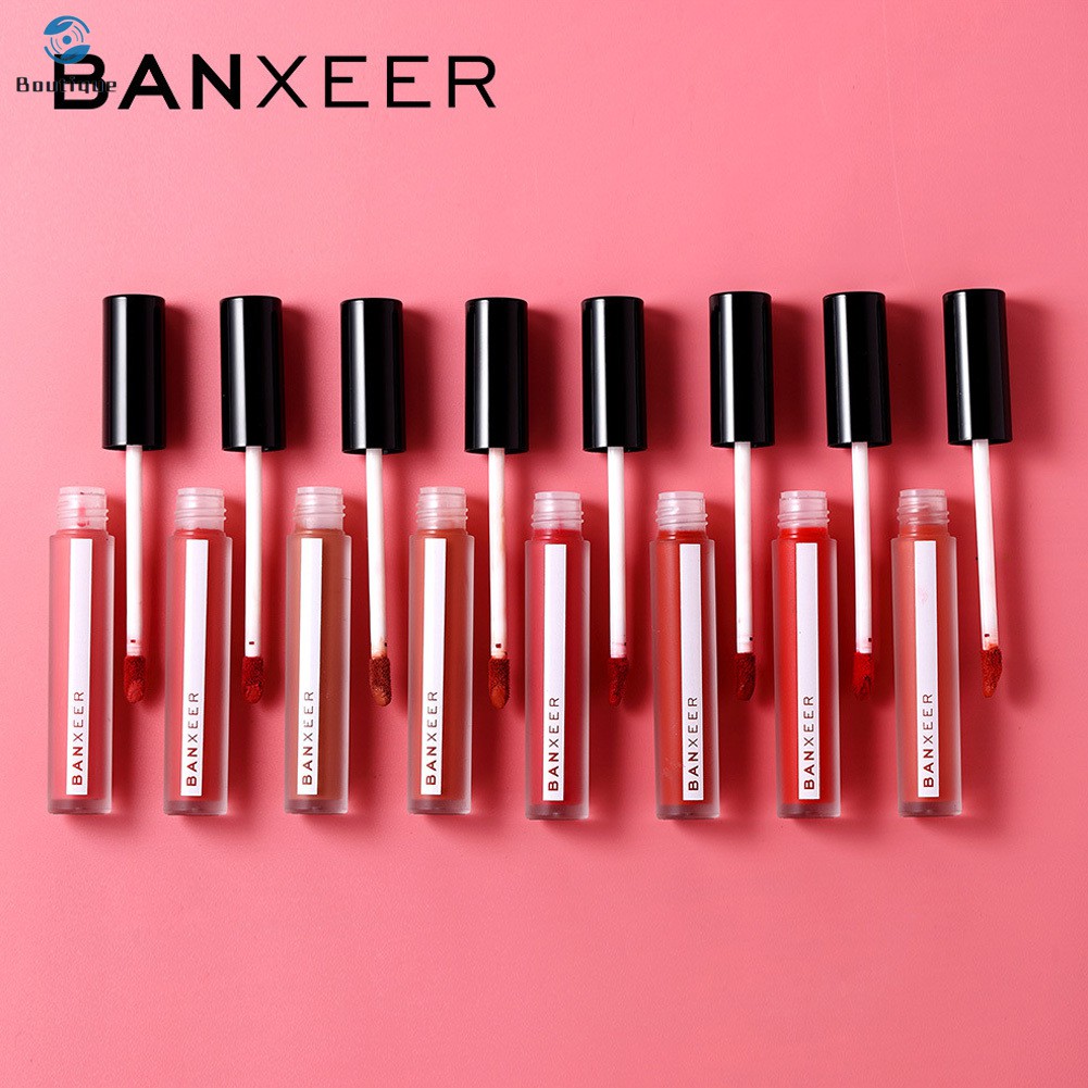 (Hàng Mới Về) Son Môi Dạng Lỏng Chống Thấm Nước Màu Sắc Thời Trang | BigBuy360 - bigbuy360.vn