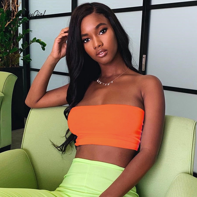 Áo ống màu trơn phong cách gợi cảm quyến rũ hợp thời trang cho nữ | BigBuy360 - bigbuy360.vn