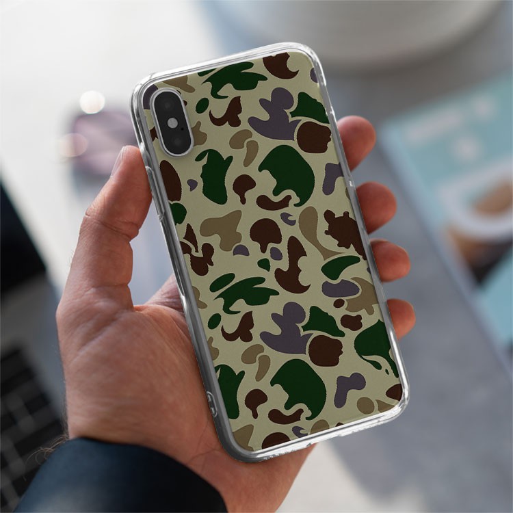 Ốp iphone sneaker Bape silicon Iphone 7/7Plus/8/8Plus/X/Xs/Xs Max/11/11 Promax/12/12 Promax BAPPOD00156