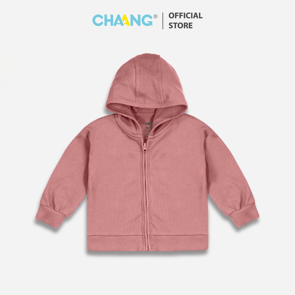 [CHAANG] Áo khoác có mũ Cosmos hồng