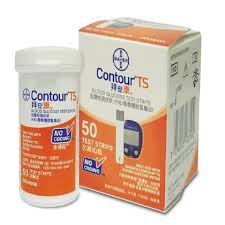 Que Thử Đường Huyết Bayer Contour TS [Hộp 100 Que]