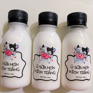 Ủ sữa non kích trắng da
