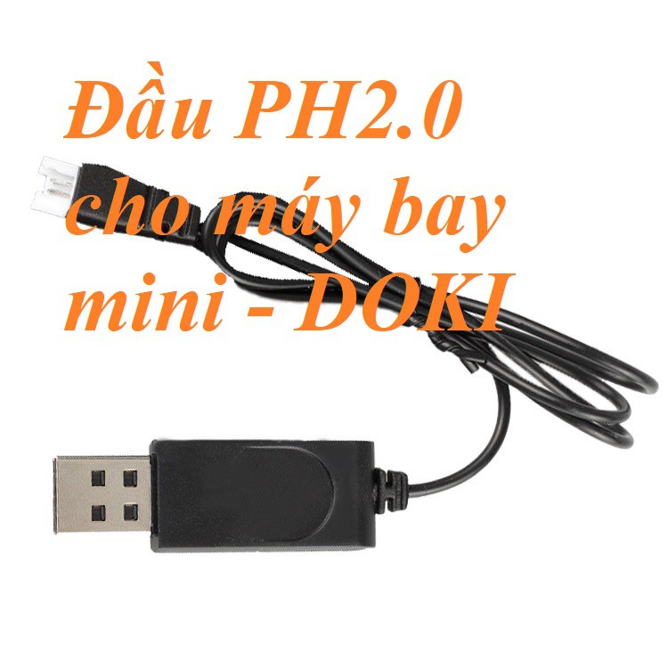 Cáp sạp USB 3.7v cho Pin Sạp Pin Flycam