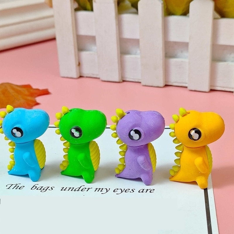 1 Cục Tẩy Hình Động Vật Hoạt Hình 3D Tháo Được Sáng Tạo Dành Cho Trẻ Em
